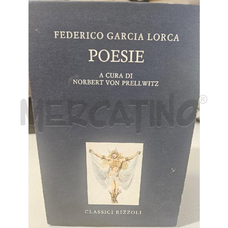POESIE F.G. LORCA COFANETTO 2VOLUMI RIZZOLI | Mercatino dell'Usato Modena 1