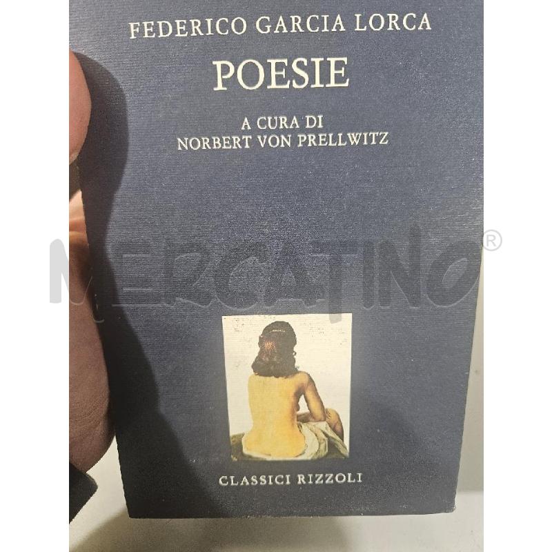 POESIE F.G. LORCA COFANETTO 2VOLUMI RIZZOLI | Mercatino dell'Usato Modena 2