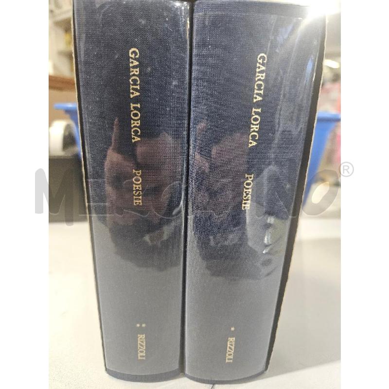 POESIE F.G. LORCA COFANETTO 2VOLUMI RIZZOLI | Mercatino dell'Usato Modena 3