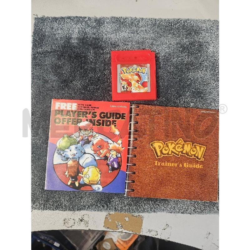 POKEMON ROSSO - GAME BOY VIDEO GIOCO  | Mercatino dell'Usato Modena 1