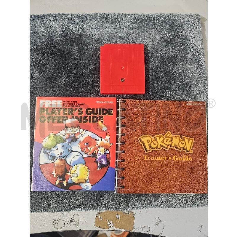 POKEMON ROSSO - GAME BOY VIDEO GIOCO  | Mercatino dell'Usato Modena 2