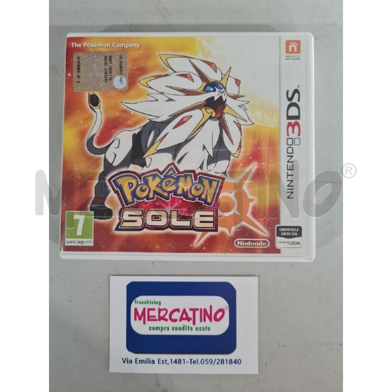 POKEMON SOLE - 3DS VIDEO GIOCO | Mercatino dell'Usato Modena 1