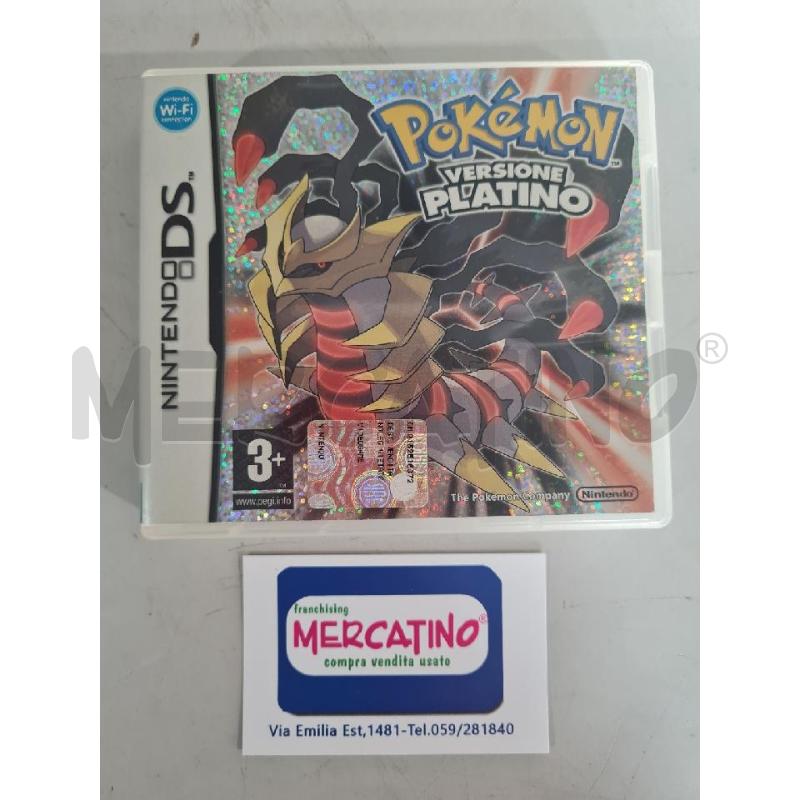POKEMON VERSIONE PLATINO SENZA LIBRETTO - DS VIDEO GIOCO  | Mercatino dell'Usato Modena 1