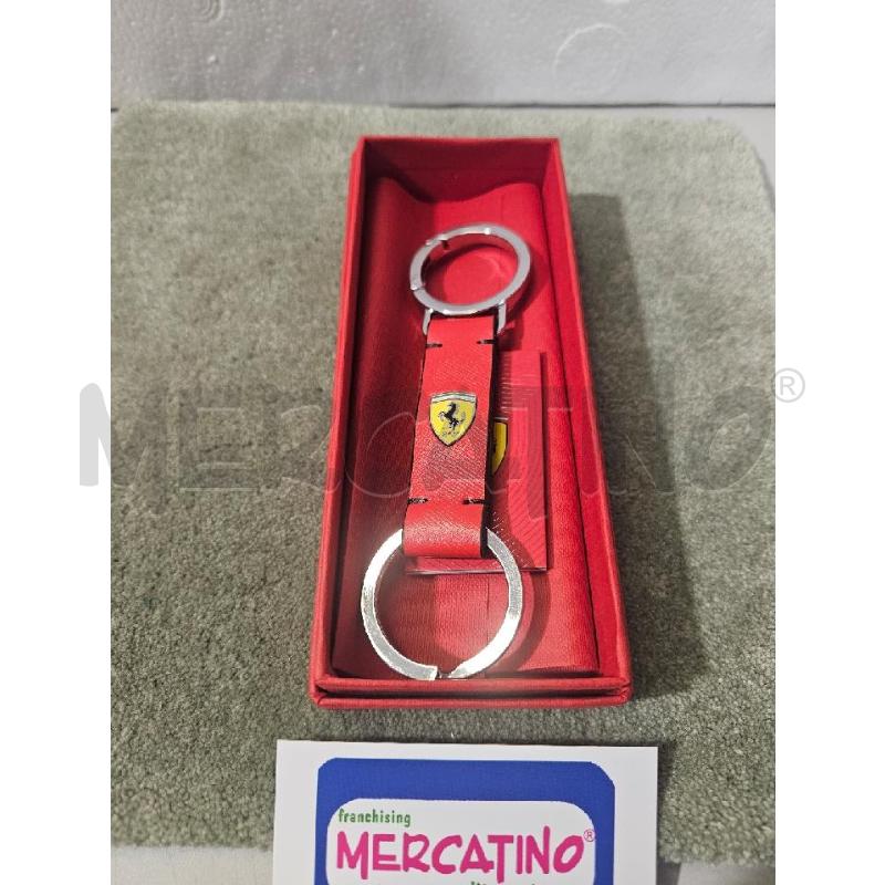 PORTACHIAVI FERRARI EVO RED SAFFIANO  | Mercatino dell'Usato Modena 1