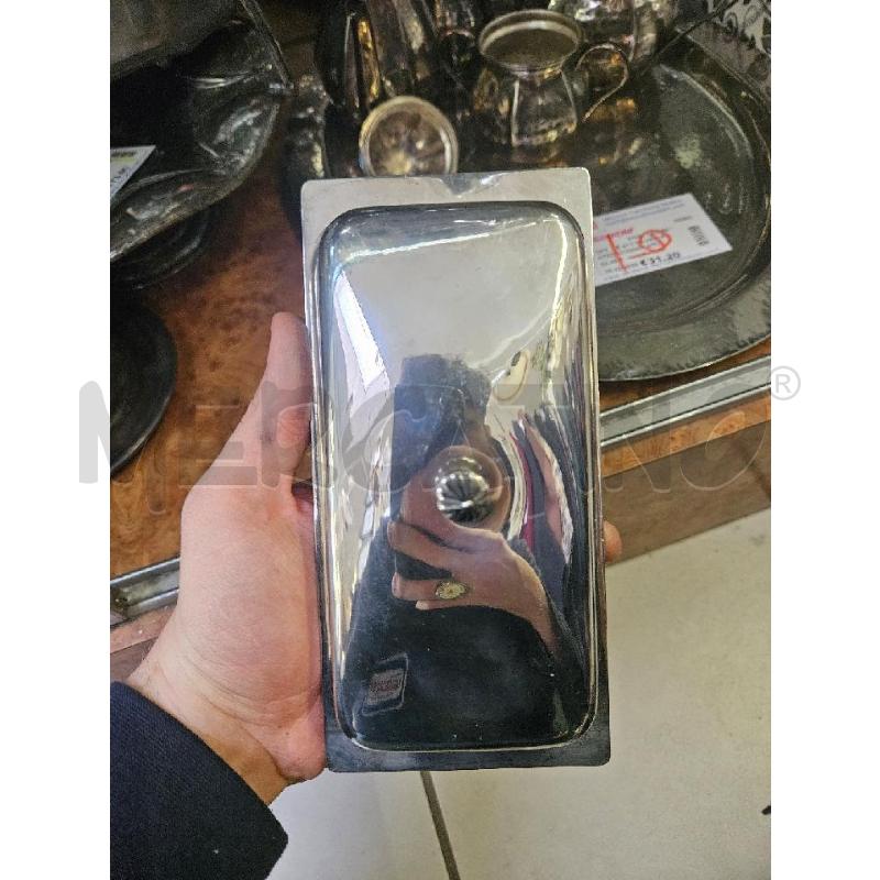PORTA BURRO SILVER PLATED CAVALIERI | Mercatino dell'Usato Modena 2