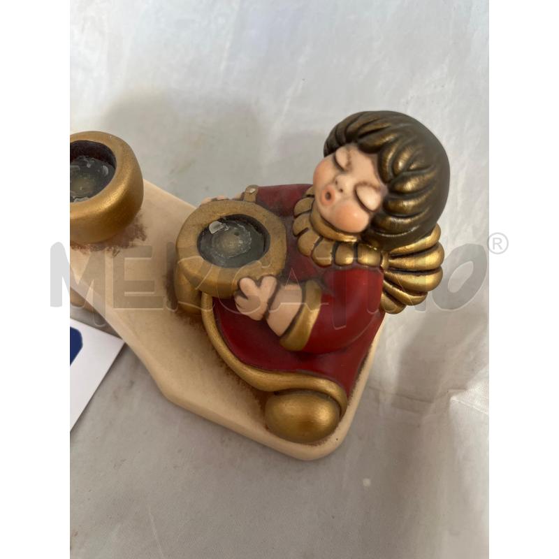 PORTA CANDELE PRCLL THUN ANGIOLETTI ROSSI 24CM | Mercatino dell'Usato Modena 5