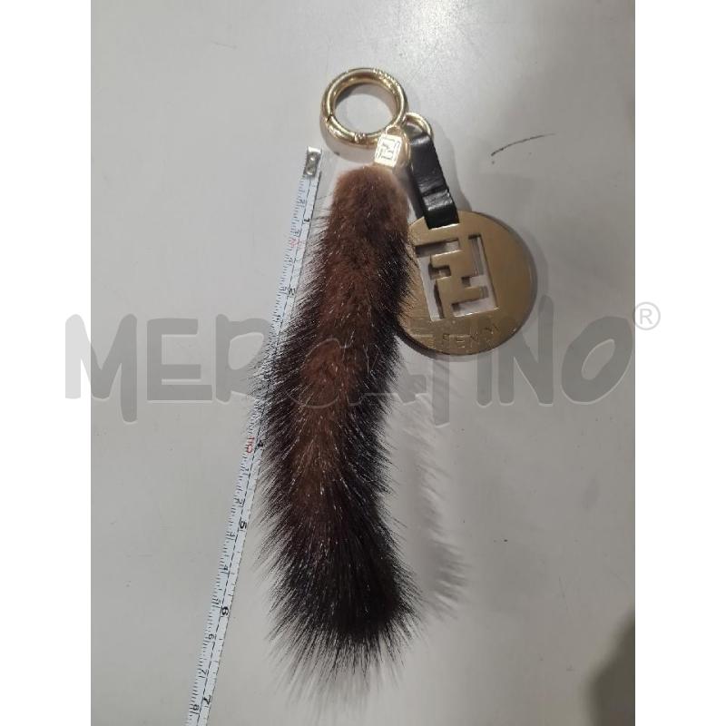 PORTA CHIAVI FENDI CODA VISONE | Mercatino dell'Usato Modena 2