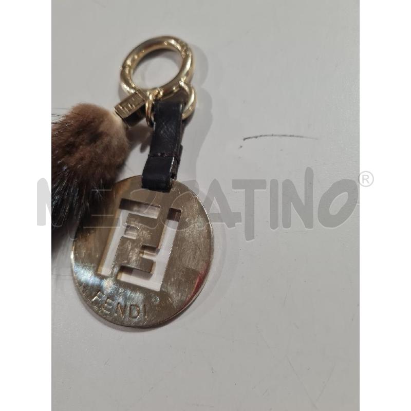 PORTA CHIAVI FENDI CODA VISONE | Mercatino dell'Usato Modena 3