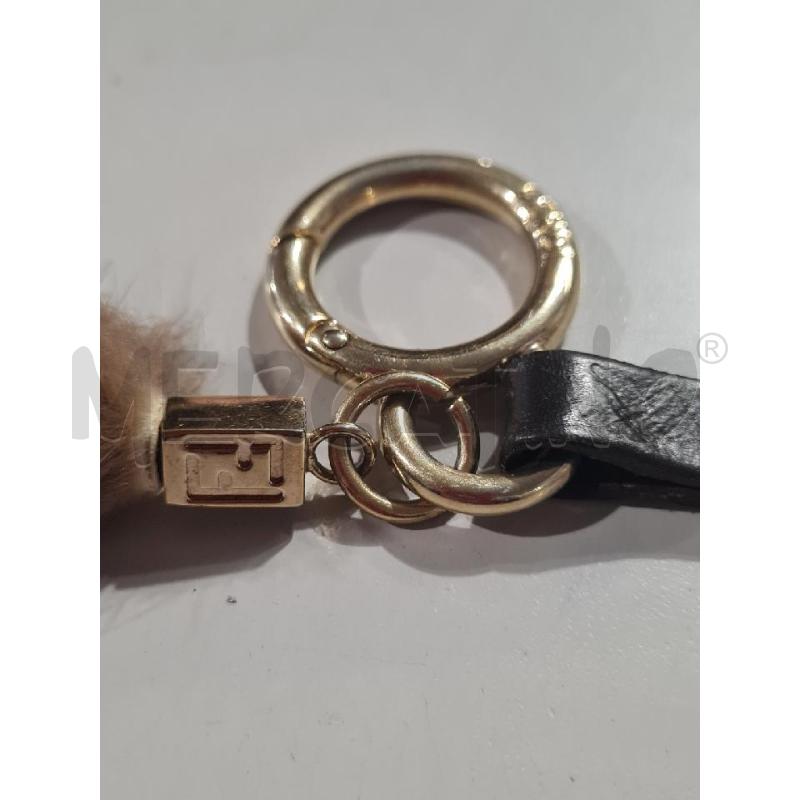 PORTA CHIAVI FENDI CODA VISONE | Mercatino dell'Usato Modena 4