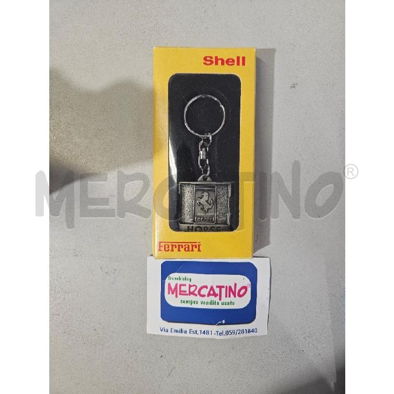 PORTA CHIAVI FERRARI SHELL CON SCATOLA | Mercatino dell'Usato Modena 1