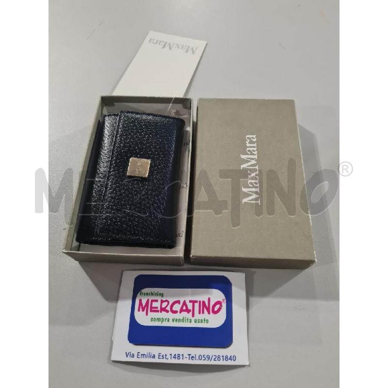 PORTA CHIAVI MAX MARA UOMO ASTUCCIO NERO | Mercatino dell'Usato Modena 1