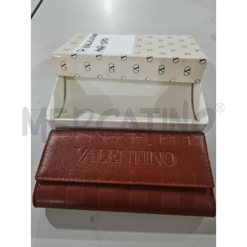 PORTA CHIAVI VALENTIONO MARRONE | Mercatino dell'Usato Modena 1