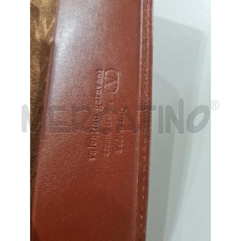 PORTA CHIAVI VALENTIONO MARRONE | Mercatino dell'Usato Modena 3