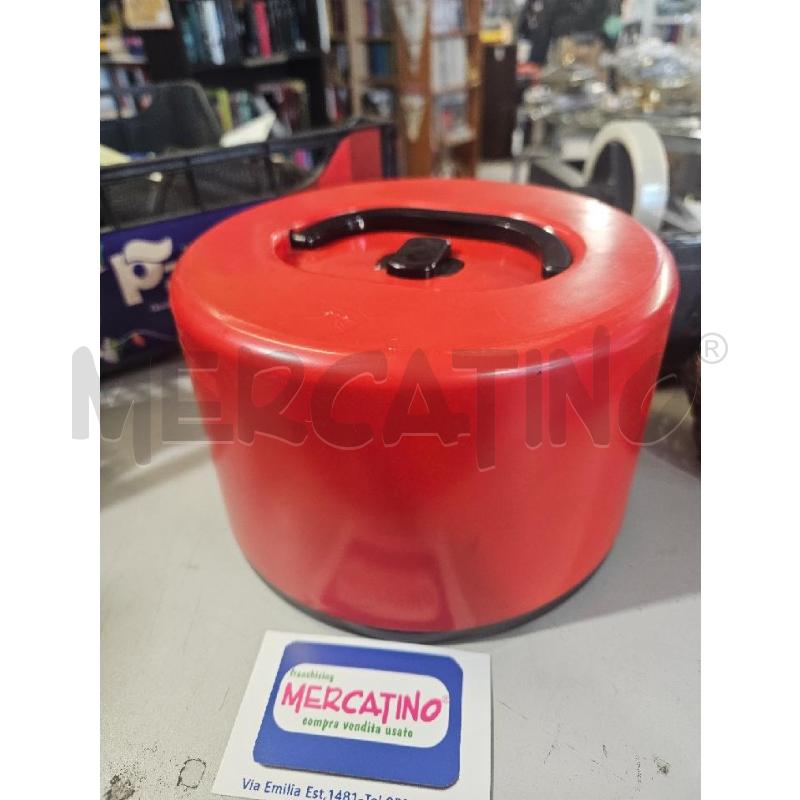 PORTA DISCHI 45 GIRI KARTELL 1-7200 ROSSO | Mercatino dell'Usato Modena 1