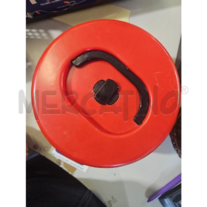 PORTA DISCHI 45 GIRI KARTELL 1-7200 ROSSO | Mercatino dell'Usato Modena 2