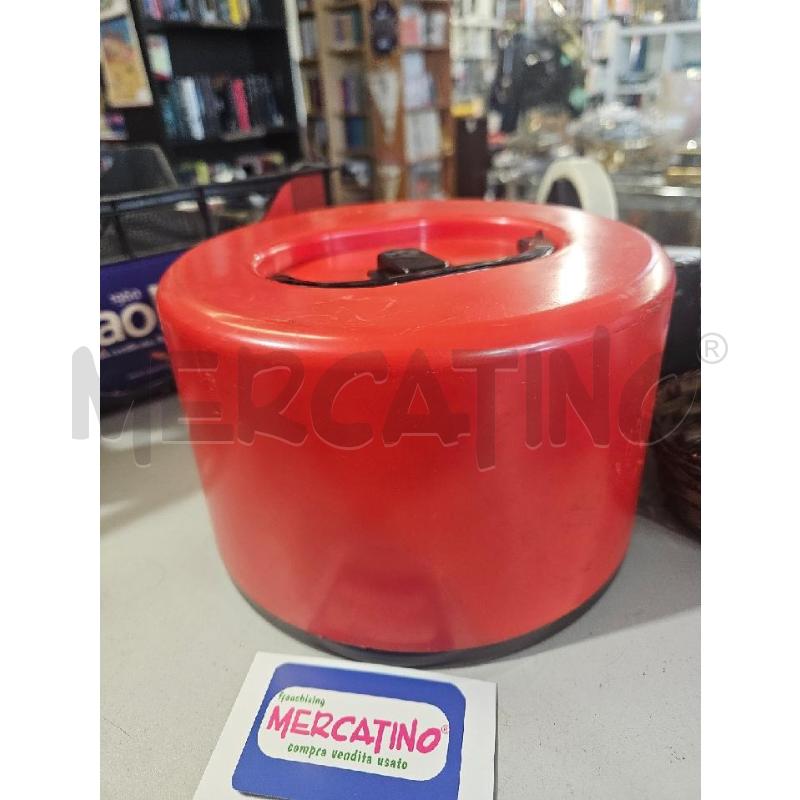 PORTA DISCHI 45 GIRI KARTELL 1-7200 ROSSO | Mercatino dell'Usato Modena 3