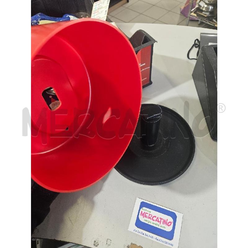 PORTA DISCHI 45 GIRI KARTELL 1-7200 ROSSO | Mercatino dell'Usato Modena 4