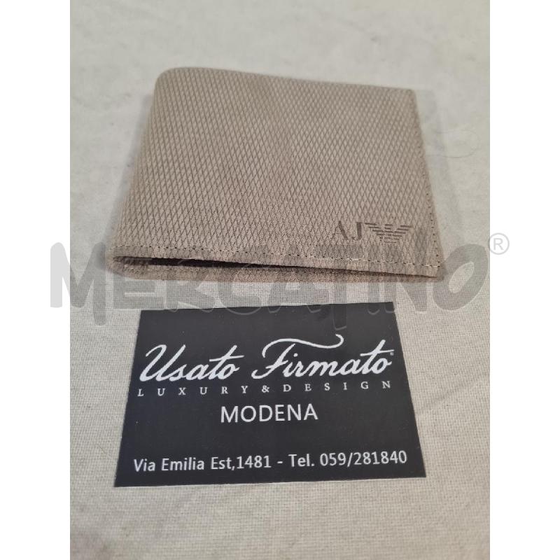 PORTA FOGLIO ARMANI | Mercatino dell'Usato Modena 4