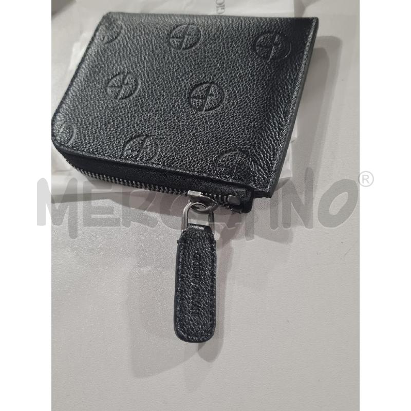 PORTA FOGLIO ARMANI NERO  | Mercatino dell'Usato Modena 4