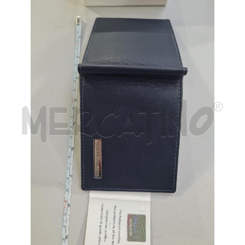 PORTA FOGLIO FERRE BLU | Mercatino dell'Usato Modena 4