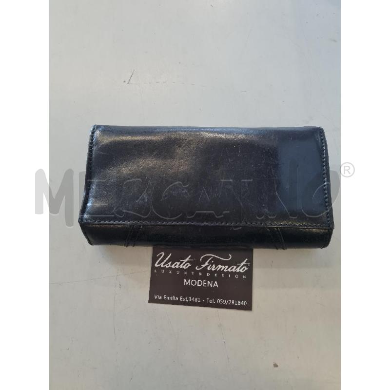 PORTA FOGLIO NERO BURBERRY PELLE | Mercatino dell'Usato Modena 2