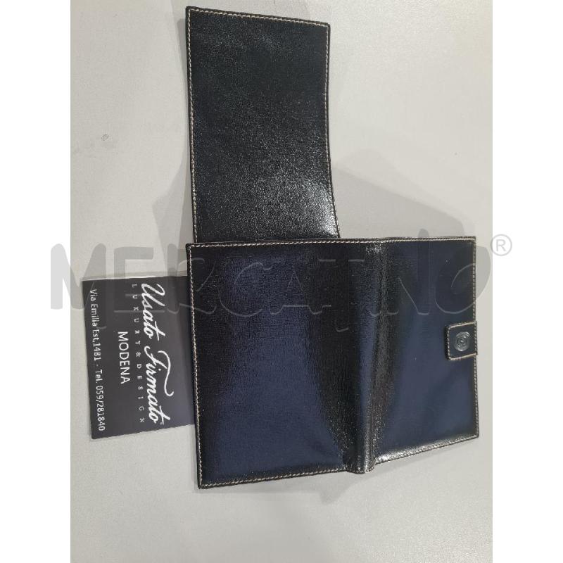 PORTA FOGLIO PELLE GUCCI NERO | Mercatino dell'Usato Modena 4