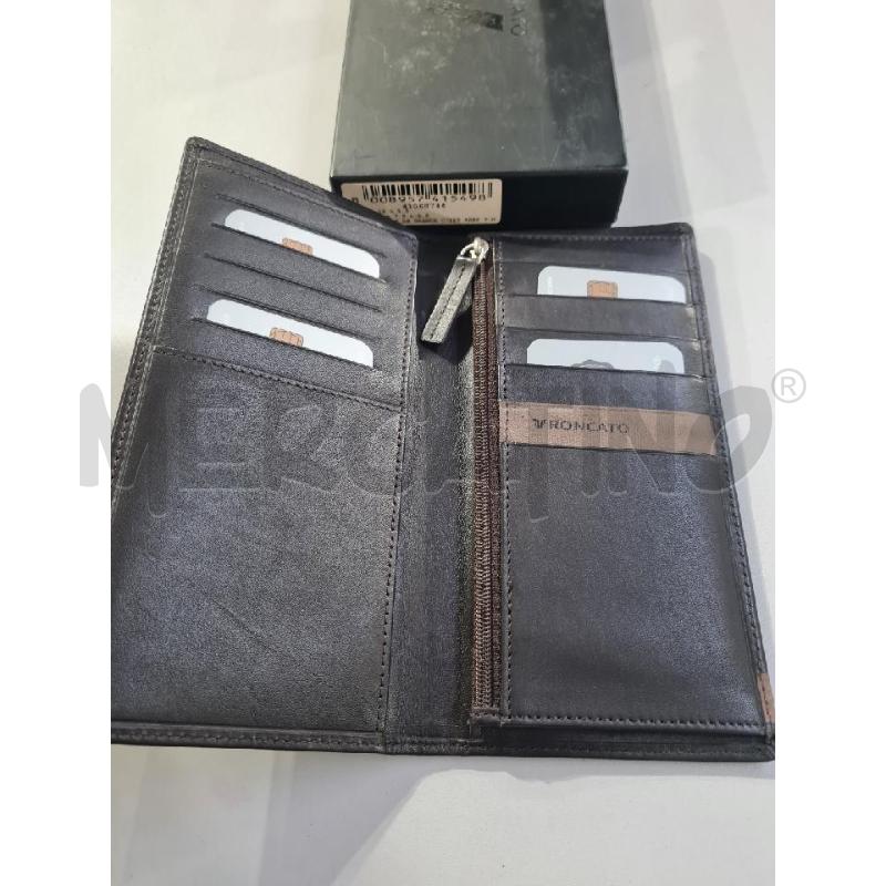 PORTA FOGLIO RONCATO TESSERE MARRONE | Mercatino dell'Usato Modena 2