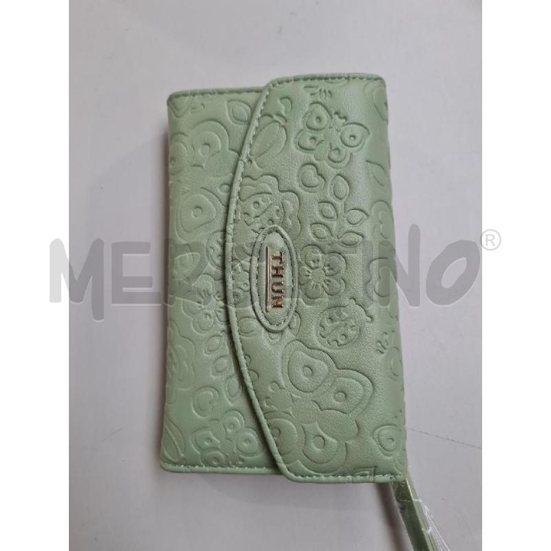 PORTA FOGLIO VERDE ACQUA THUN | Mercatino dell'Usato Modena 1