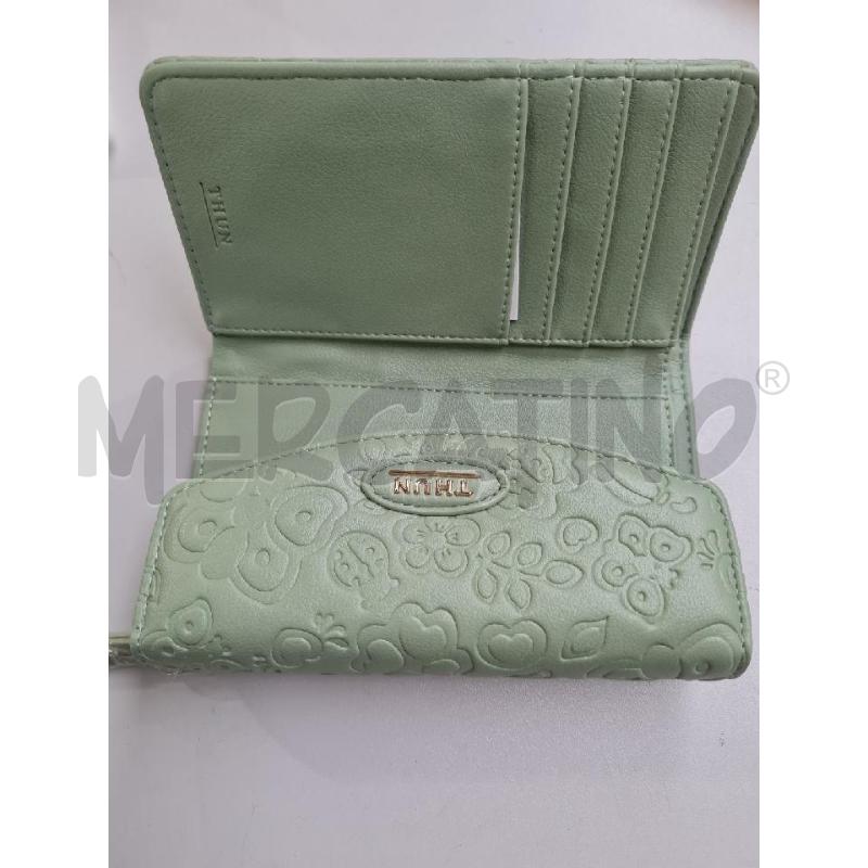PORTA FOGLIO VERDE ACQUA THUN | Mercatino dell'Usato Modena 3