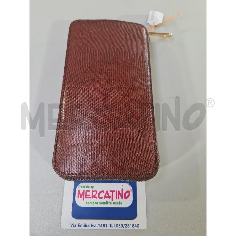 PORTA FOGLIO VERO COCCODRILLO | Mercatino dell'Usato Modena 2