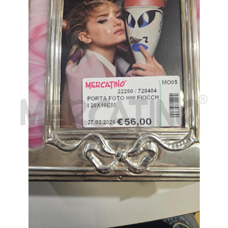 PORTA FOTO ### FIOCCHI 20X16CM | Mercatino dell'Usato Modena 2