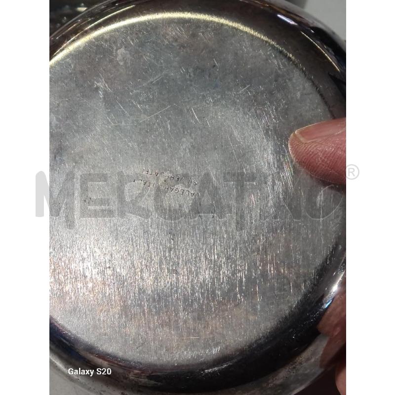 PORTA GIOIE SILVER PLATED CALEGARO | Mercatino dell'Usato Modena 3