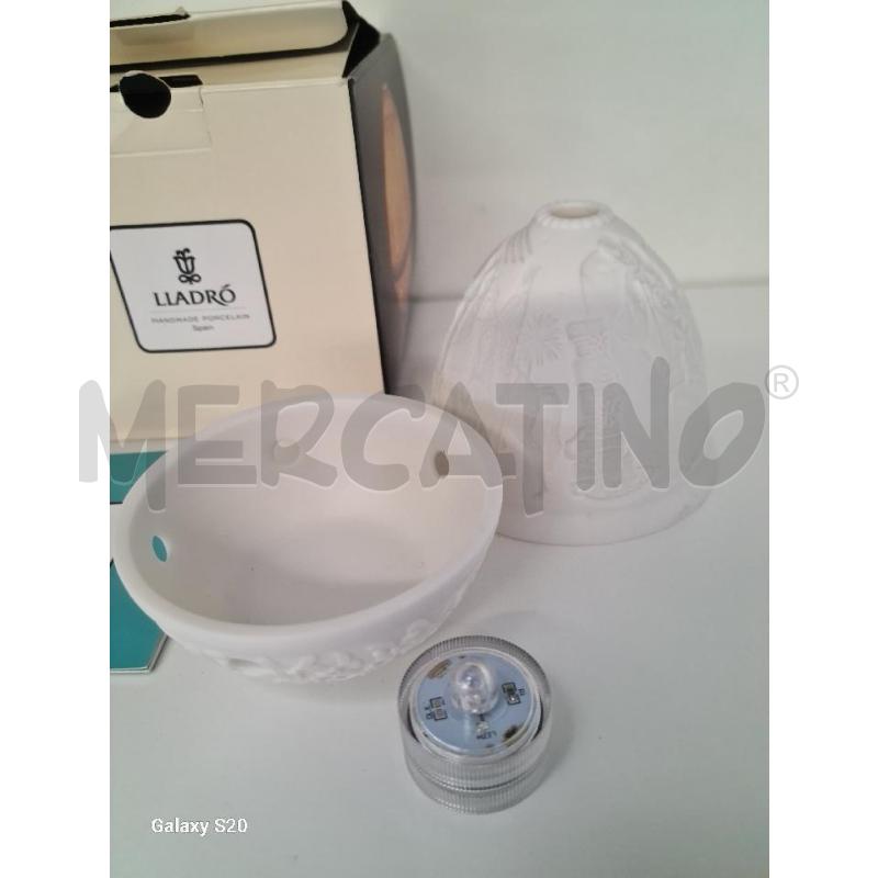 PORTA LUMINO LITOFANIA PORCELLANA LLADRO | Mercatino dell'Usato Modena 2