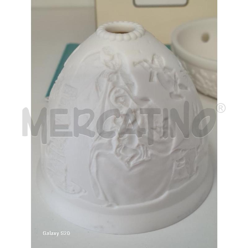 PORTA LUMINO LITOFANIA PORCELLANA LLADRO | Mercatino dell'Usato Modena 3