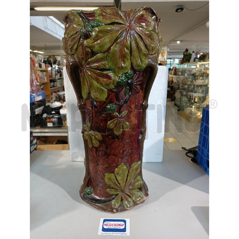 PORTA OMBRELLI 56CM CER. LIBERTY DIPINTO SBECCATURE | Mercatino dell'Usato Modena 1