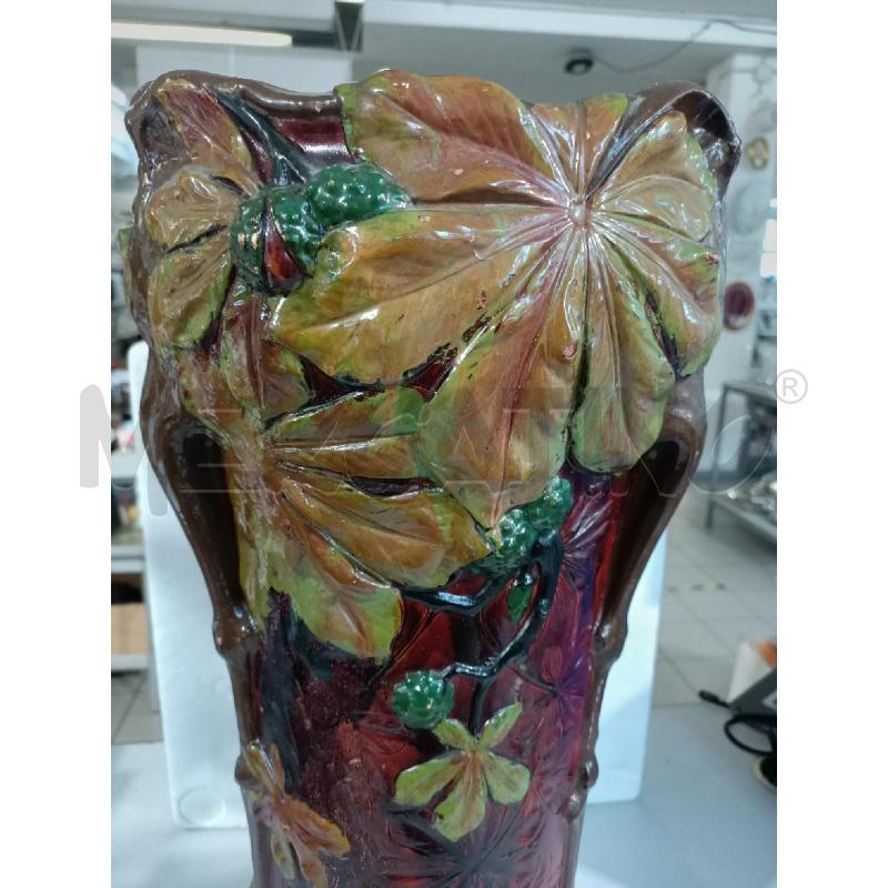 PORTA OMBRELLI 56CM CER. LIBERTY DIPINTO SBECCATURE | Mercatino dell'Usato Modena 5