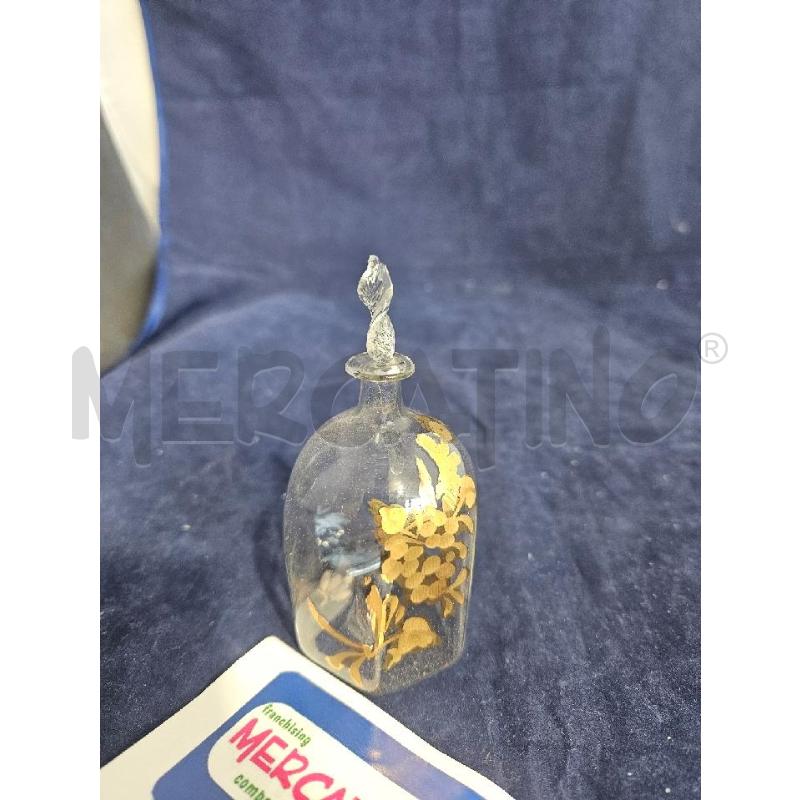 PORTA PROFUMO MURANO VETRO SOFFIATO DORATURE | Mercatino dell'Usato Modena 2