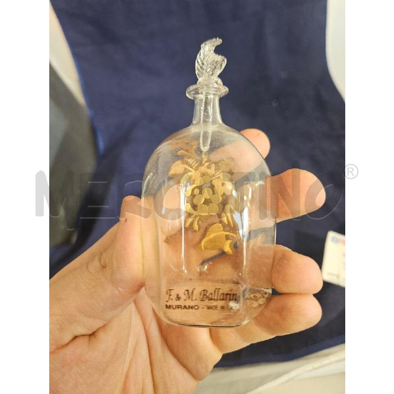 PORTA PROFUMO MURANO VETRO SOFFIATO DORATURE | Mercatino dell'Usato Modena 3