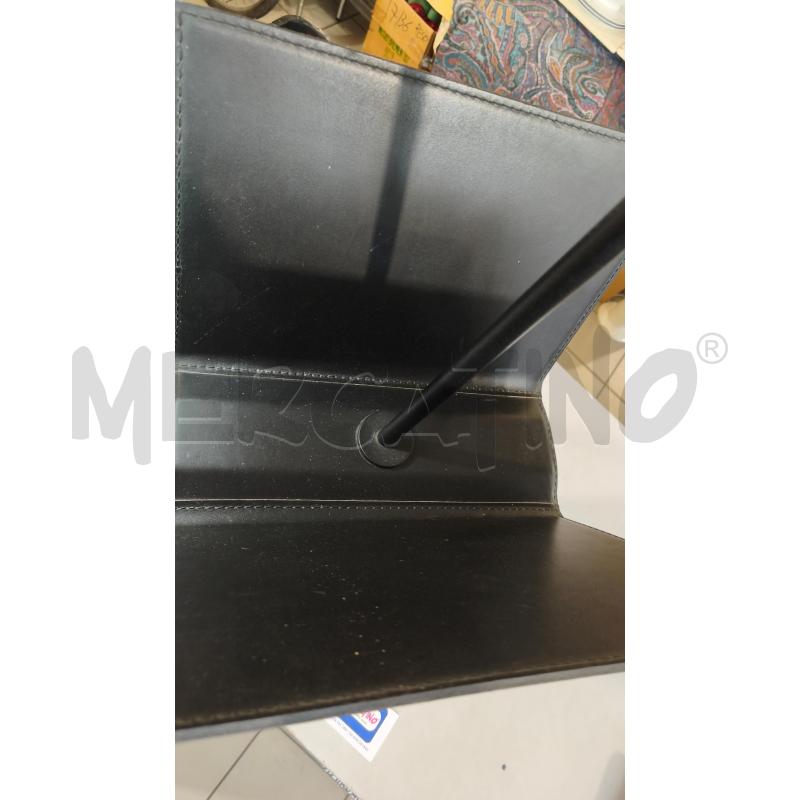 PORTA RIVISTE CUOIO BASE MET. PORADA | Mercatino dell'Usato Modena 4
