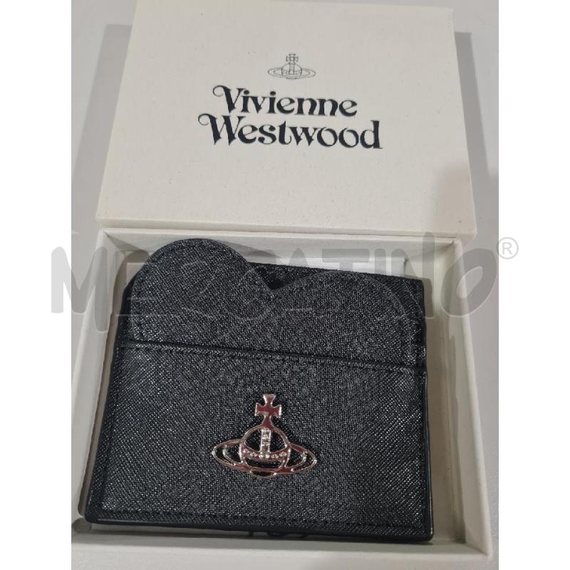 PORTA TESSERE NERO VIVIENNE WESTWOOD | Mercatino dell'Usato Modena 1