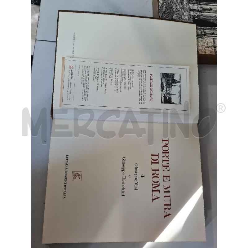 PORTE E MURA DI ROMA EDITALIA - LIBRO | Mercatino dell'Usato Modena 3