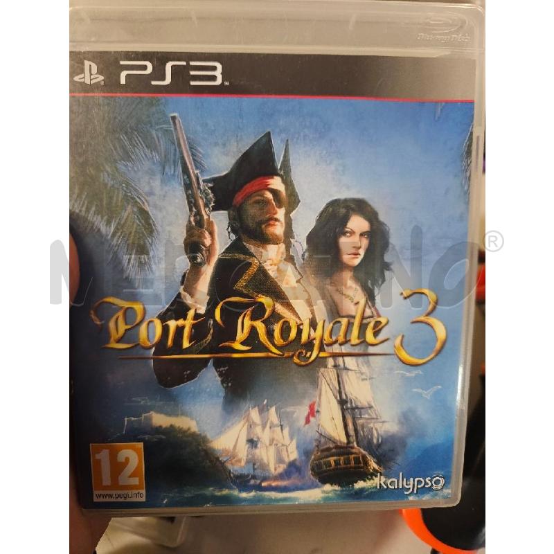PORT ROYALE 3 - PS3 VIDEO GIOCO  | Mercatino dell'Usato Modena 1