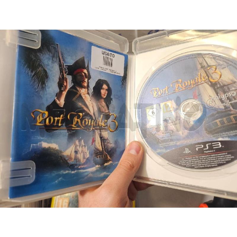 PORT ROYALE 3 - PS3 VIDEO GIOCO  | Mercatino dell'Usato Modena 3