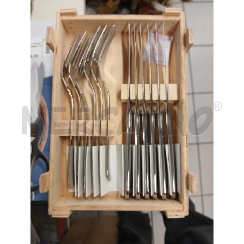 POSATE PZ. 6+6 WMF STEAK SET | Mercatino dell'Usato Modena 1