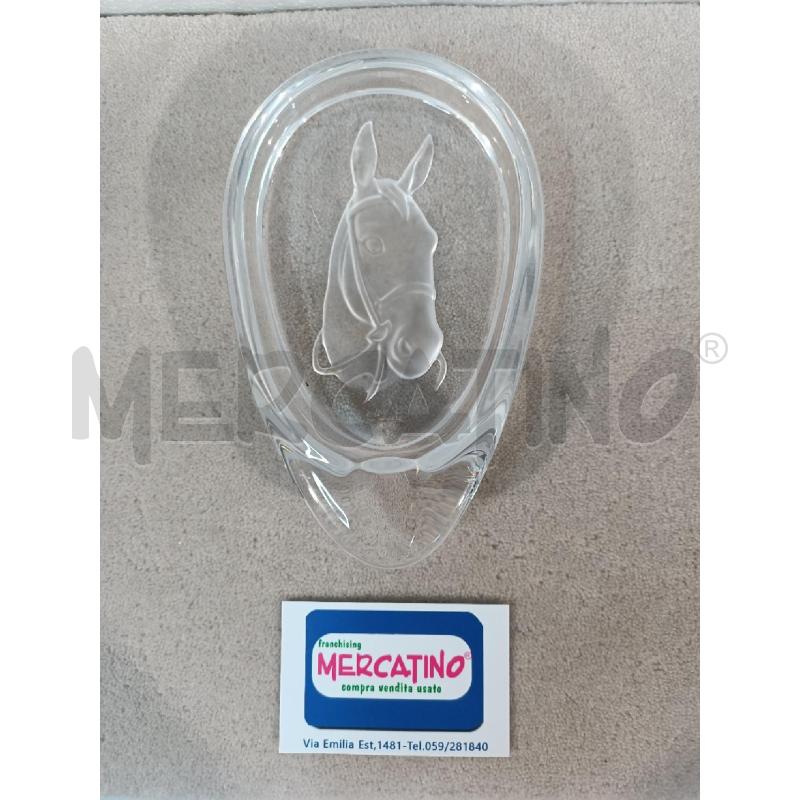 POSA CENERE CRIST. SEVRES CAVALLO | Mercatino dell'Usato Modena 1