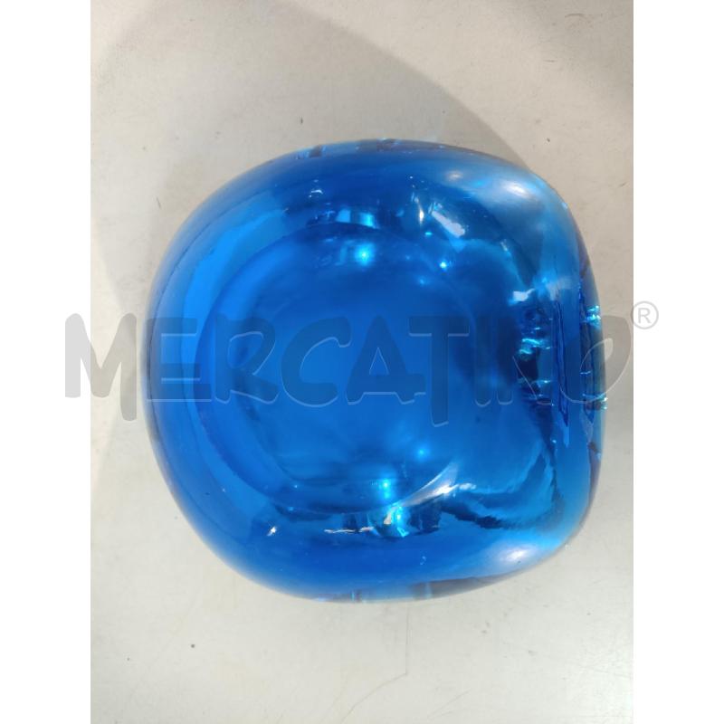 POSA CENERE MURANO BLU 10X6CM | Mercatino dell'Usato Modena 4
