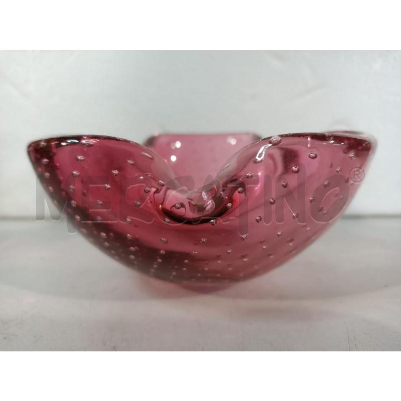 POSA CENERE MURANO ROSA 6X12CM | Mercatino dell'Usato Modena 3