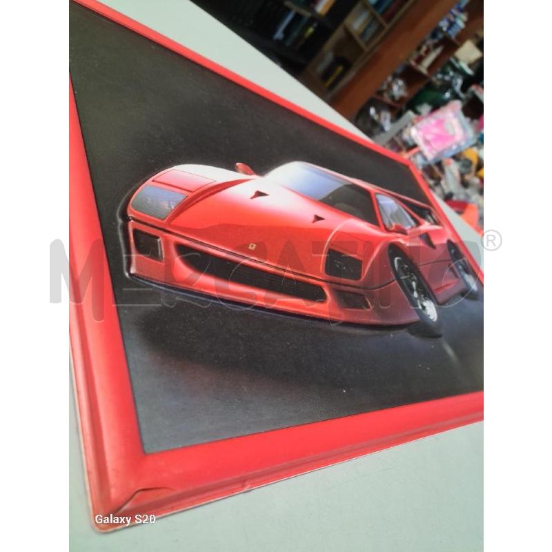 POSTER NEW 3D FERRARI TESTA ROSSA F40 | Mercatino dell'Usato Modena 3