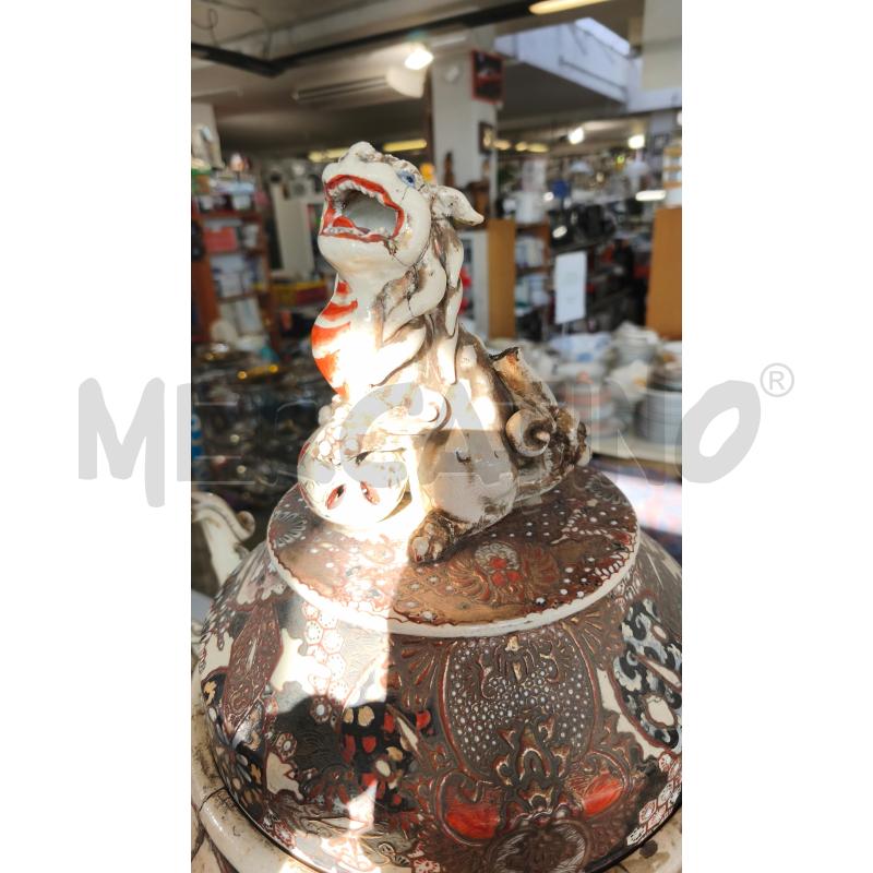 POTICHE REINCOLLATO TRIPODE TOTALMENTE REINCOLLATO E RICOSTRUITO 68X52CM | Mercatino dell'Usato Modena 2