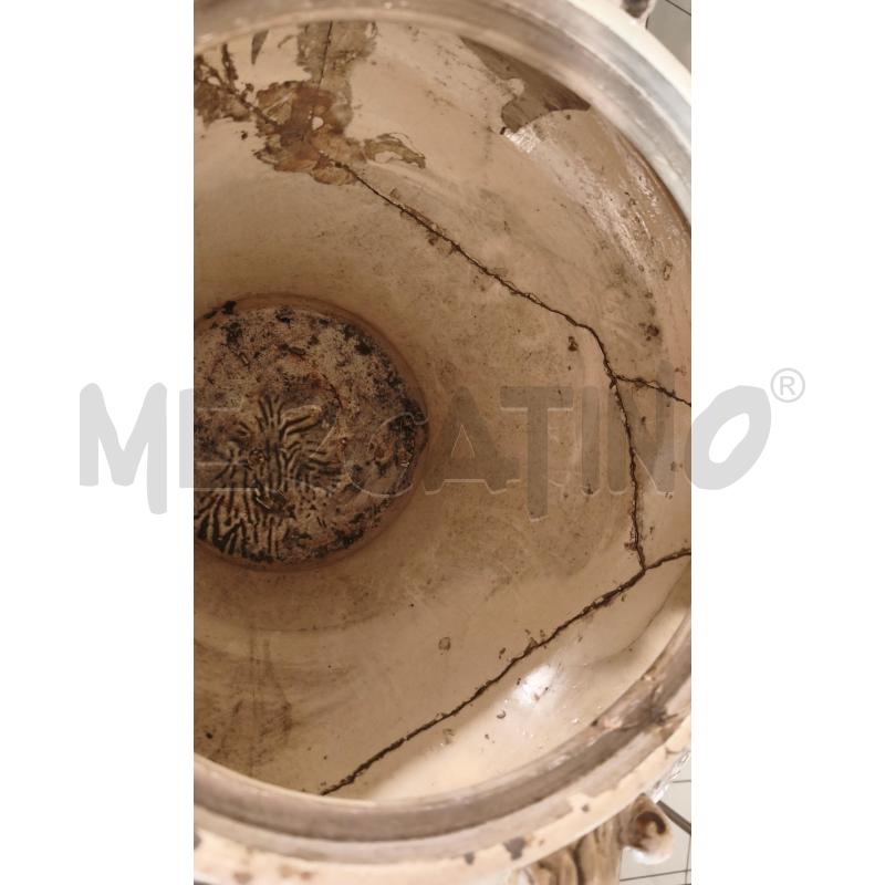 POTICHE REINCOLLATO TRIPODE TOTALMENTE REINCOLLATO E RICOSTRUITO 68X52CM | Mercatino dell'Usato Modena 3
